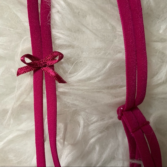 pink fuchsia lace Balconet bra by Maidenform, Sz 36C - Picture 8 of 13